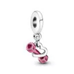 PANDORA Passions Pendente in Argento Sterling con Smalto Trasparente
