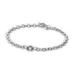 Pandora Signature Bracciale Pavé in Argento Sterling con Zirconia Cubica