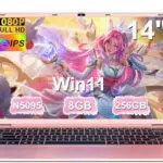 Notebook 14 Celeron N5095, 8GB RAM, 256GB SSD, Windows 11, FHD, WiFi 5G, USB 3.0