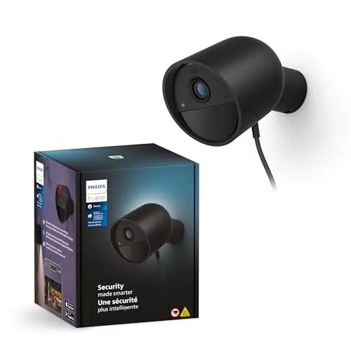 Philips Hue Secure Telecamera di Sicurezza Interna HD 1080p con Audio Bidirezionale