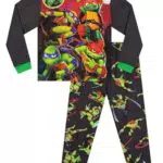 Tartarughe Ninja Pigiama Bambino Invernale Modello TMNT Ragazzo