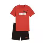 PUMA ESS No. 1 Logo Tee and Shorts Set per Uomo