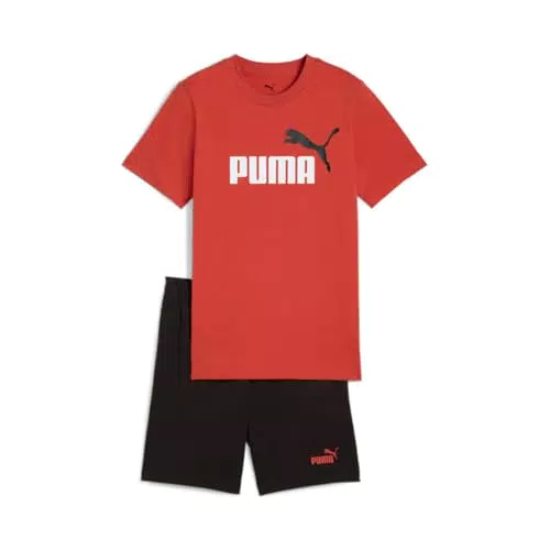 PUMA ESS No. 1 Logo Tee and Shorts Set per Uomo