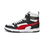 PUMA RBD Game, Sneaker Unisex - Adulto, White High Risk Red Black Team Gold