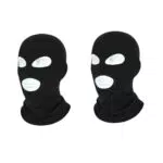 QKURT Passamontagna Termico a 3 Fori Antivento per Sci, Moto e Sport Invernali