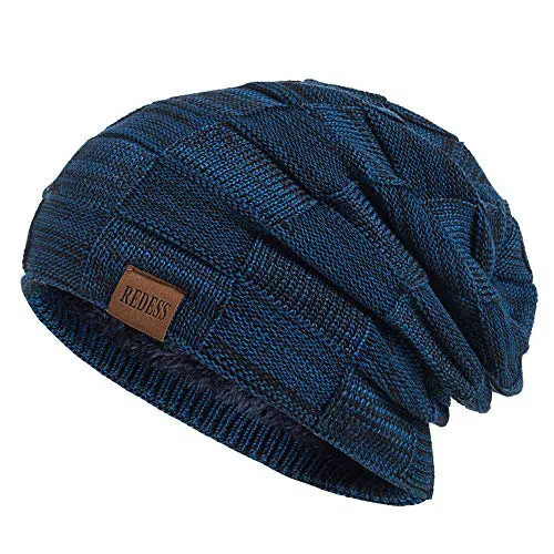 REDESS Cappello Invernale Unisex in Maglia, Beanie Caldo per Uomo e Donna
