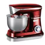Techwood Robot Pasticcere TRP-6555 con Ciotola Inox, 6 Velocità e Movimento Planetario