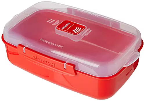 Sistema contenitore per microonde senza BPA rettangolare