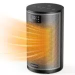 PALINTH Stufetta Elettrica da Bagno con Termostato, Timer, 4 Modalità e Protezione