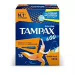 Tampax & Go Super Plus assorbenti interni con applicatore e doppio cordino