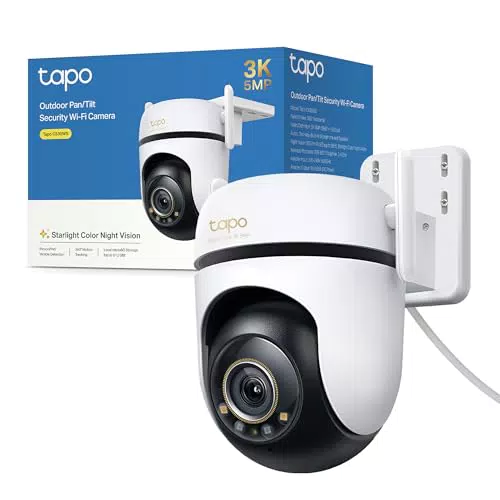 TP-Link Tapo C530WS Telecamera Wi-Fi da Esterno 5MP con Visione Notturna a Colori