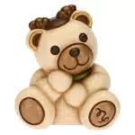 THUN Icona Capricorno Teddy Stars in Ceramica Dipinta a Mano Zodiaco