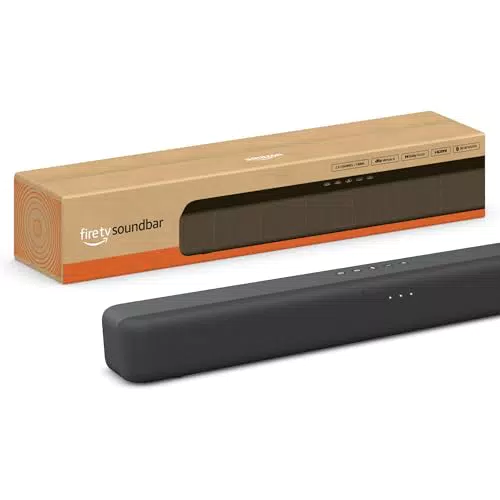 Amazon Fire TV Soundbar 2.0 con DTS Virtual:X, Dolby Audio e Bluetooth