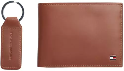 Tommy Hilfiger Eton CC e Coin Pckt KEYFOB AM0AM07931 Confezione Regalo Uomo