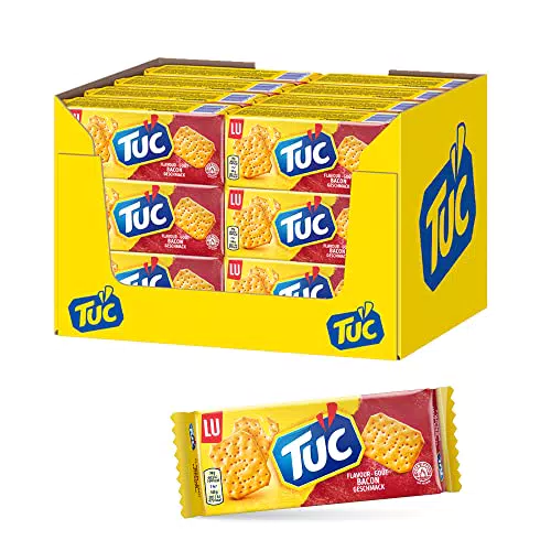 Tuc Original Gusto Bacon Cotti al Forno con Grano Italiano