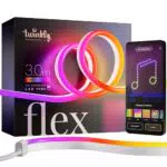 Twinkly Flex 3m Striscia LED Flessibile RGB Compatibile Alexa e Google Home USB C