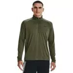 Under Armour UA Tech 2.0 1/2 Zip Maglia Sportiva da Uomo con Zip Frontale