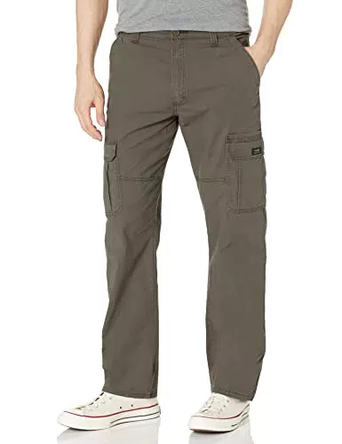 Wrangler Authentics Pantaloni Cargo Uomo Elasticizzati Modello Stretch