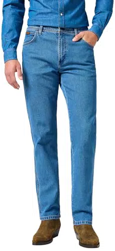 Wrangler Texas Jeans Uomo Modello Classico