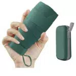 Zidoley Ombrello Portatile da Viaggio con Custodia UPF 50+, Antipioggia e Parasole