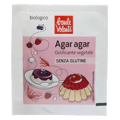 Agar Agar Biologico Senza Glutine Integratore Naturale per Ricette Vegane