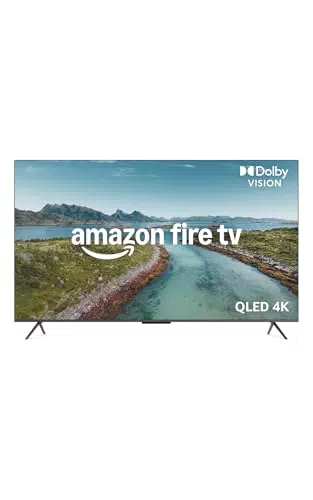 Amazon Fire TV Omni QLED 50" Smart TV 4K Ultra HD con Alexa, HDR10+, Dolby Vision
