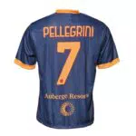 AS Roma Maglia Replica Ufficiale Third 2024 2025 Pellegrini Bambino