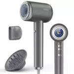 Asciugacapelli agli ioni con diffusore magnetico, DEWILY con motore brushless da 110