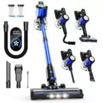 Aspirapolvere Senza Fili Ricaricabile 500W 50KPA 3 Modalità con Filtro e LED