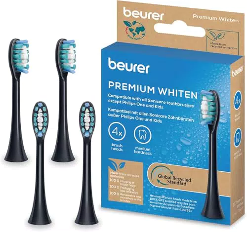 Beurer SC Premium Testine Ricambio Spazzolino Elettrico Compatibili Philips Sonicare