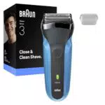 Braun Serie 3 Rasoio Elettrico Barba Wet&Dry con Regolabarba Uomo 3 Lame Flessibili