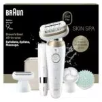 Braun Silk-épil 9 Flex Epilatore Wet & Dry con Testina Flessibile e Mini Rifinitore