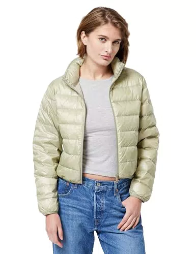 Calvin Klein Donna Piumino Down Shine Lucido, Avorio