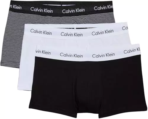 Calvin Klein Boxer Uomo Vita Bassa Intimo Confortevole
