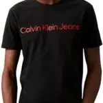 Calvin Klein T-Shirt Uomo Core Institutional Logo Slim Fit Scollo Rotondo