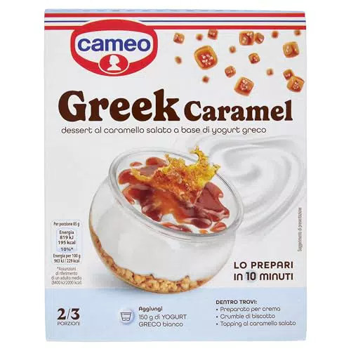 Cameo Greek Dessert al Caramello Salato Facilissimo con Yogurt Greco