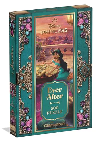 Clementoni Puzzle Ever After Disney Princess Jasmine per Adulti e Ragazzi Collezione