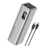 CUKTECH Power Bank 65W 20000mAh Ricarica Rapida USB C Display per Laptop e Smartphone