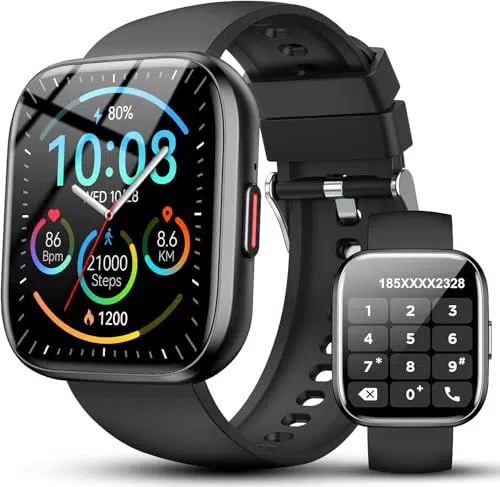 Ddidbi Smartwatch Uomo Donna, Orologio Fitness Tracker con Chiamate e Cardiofrequenzimetro