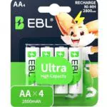 EBL 1.2V AA Batterie Ricaricabili Ad Alta Capacità