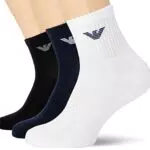 Emporio Armani 3-pack Short Socks Sporty Terrycloth