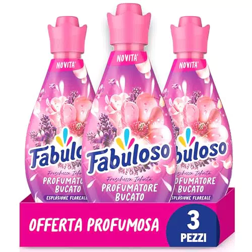 Fabuloso Profumo Liquido per Bucato Freschezza Infinita Esplosione Floreale 730 ml