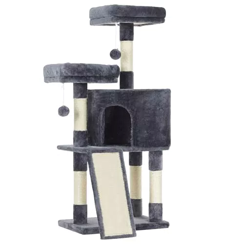 Feandrea Albero per Gatti con Casetta e Tiragraffi Modello PCT141G01V1