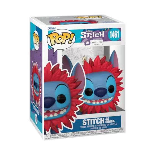 Funko POP Disney Stitch Simba Da Collezione – Figura Vinile Ufficiale Regalo Fan