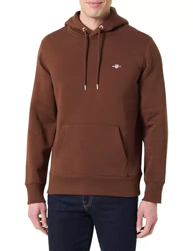 GANT Reg Shield Hoodie Felpa con Cappuccio da Uomo