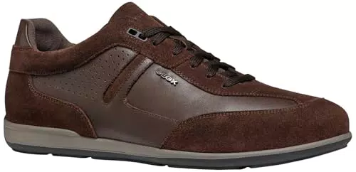 Geox U Ionio Scarpe da Ginnastica Uomo Sneakers Eleganti per Comfort Quotidiano