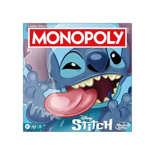 Monopoly Disney Stitch Edition Gioco da Tavolo in Italiano