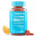 Novomins Gommose Capelli Pelle Unghie Vegane con Biotina Zinco e Vitamine