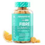 Novomins Gommose Fibre Integratore con Calcio, Vitamina D, B12, Cromo e Inulina