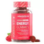 Novomins Gommose Energetiche Senza Caffeina con 18 Vitamine, Maca e Creatina